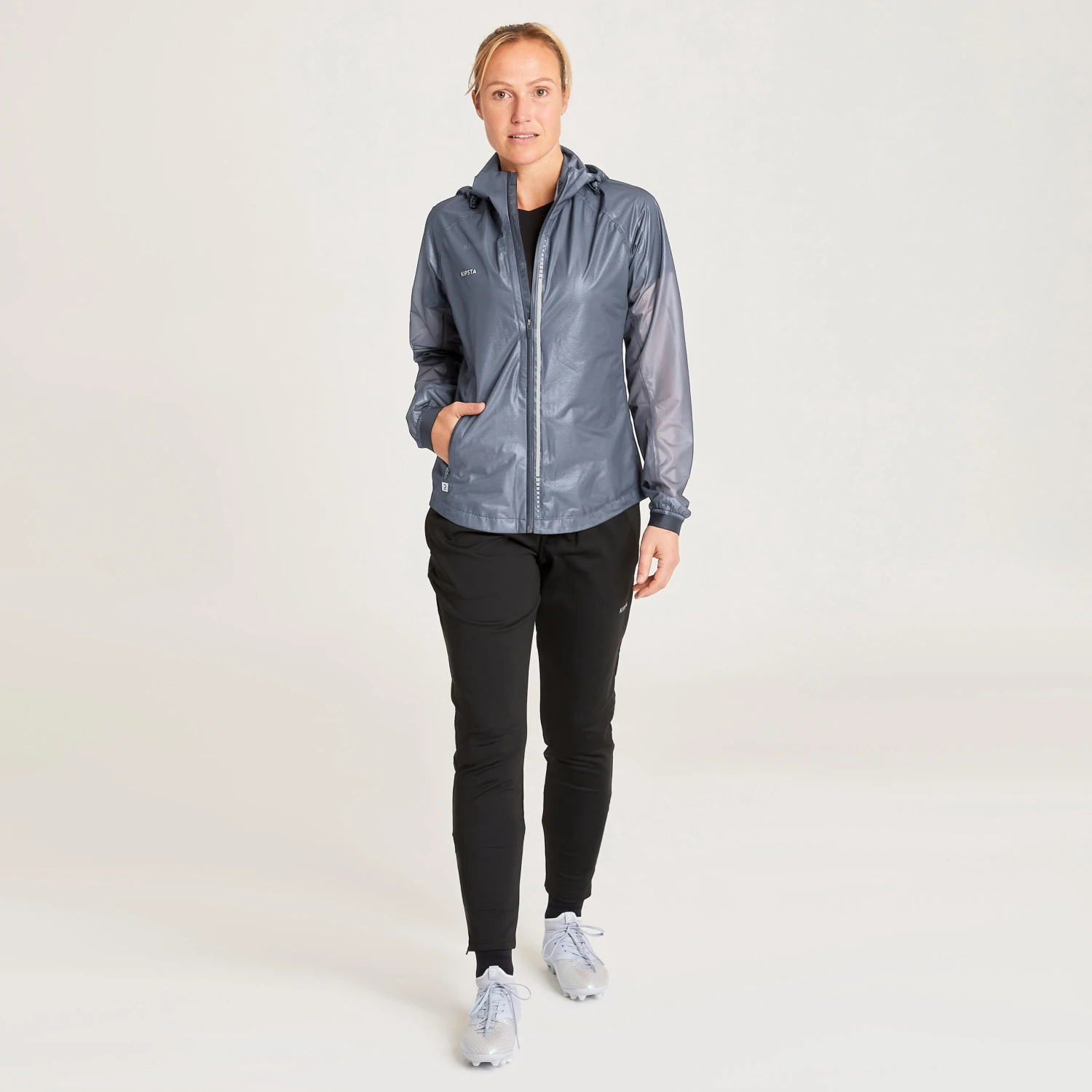 Kipsta Women's Football Rain Jacket 12 Kipsta Women's Football Rain Jacket - Image 10