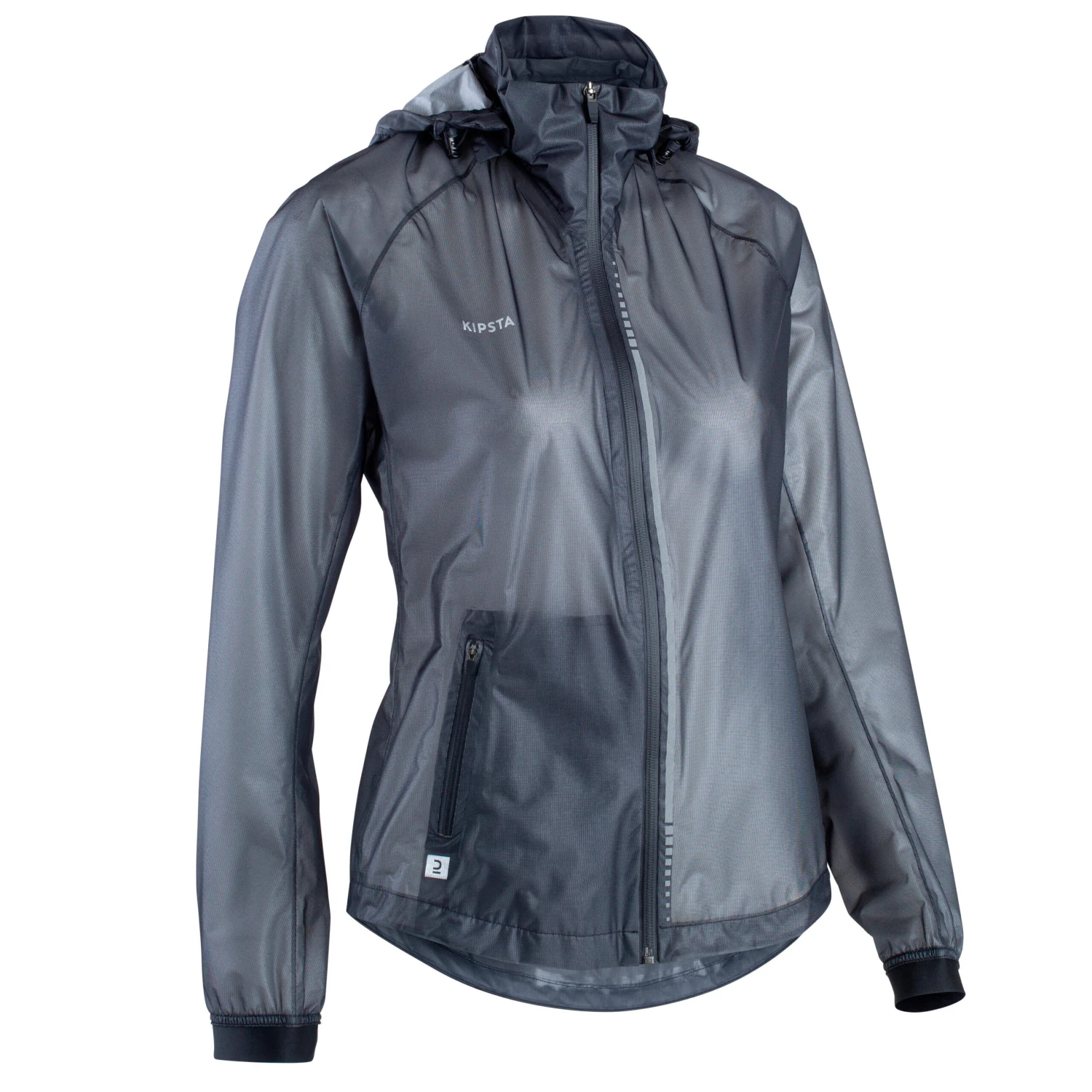 Kipsta Women's Football Rain Jacket 4 Kipsta Women's Football Rain Jacket - Image 2
